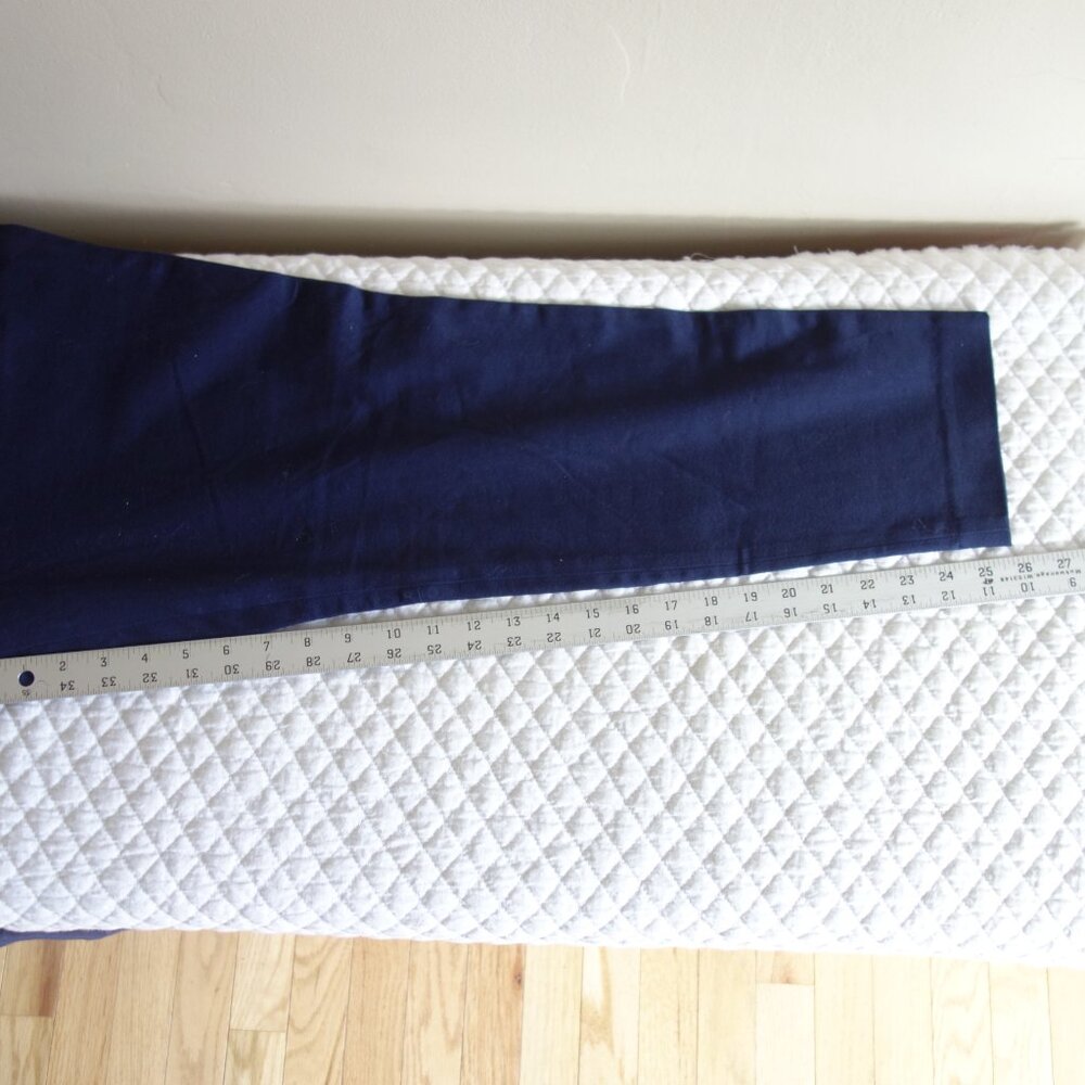 NWT $72.50 J. CREW Winnie Pant Stretch Cotton City Fit – Navy Blue – Sz 14 - Picture 6 of 9